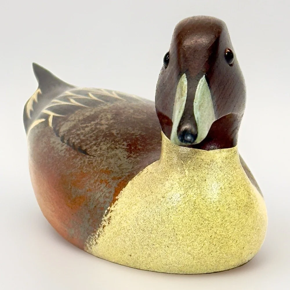 Vtg 1985-1986 Ducks Unlimited Decoy Limited Edition Signed TJ Hooker #837